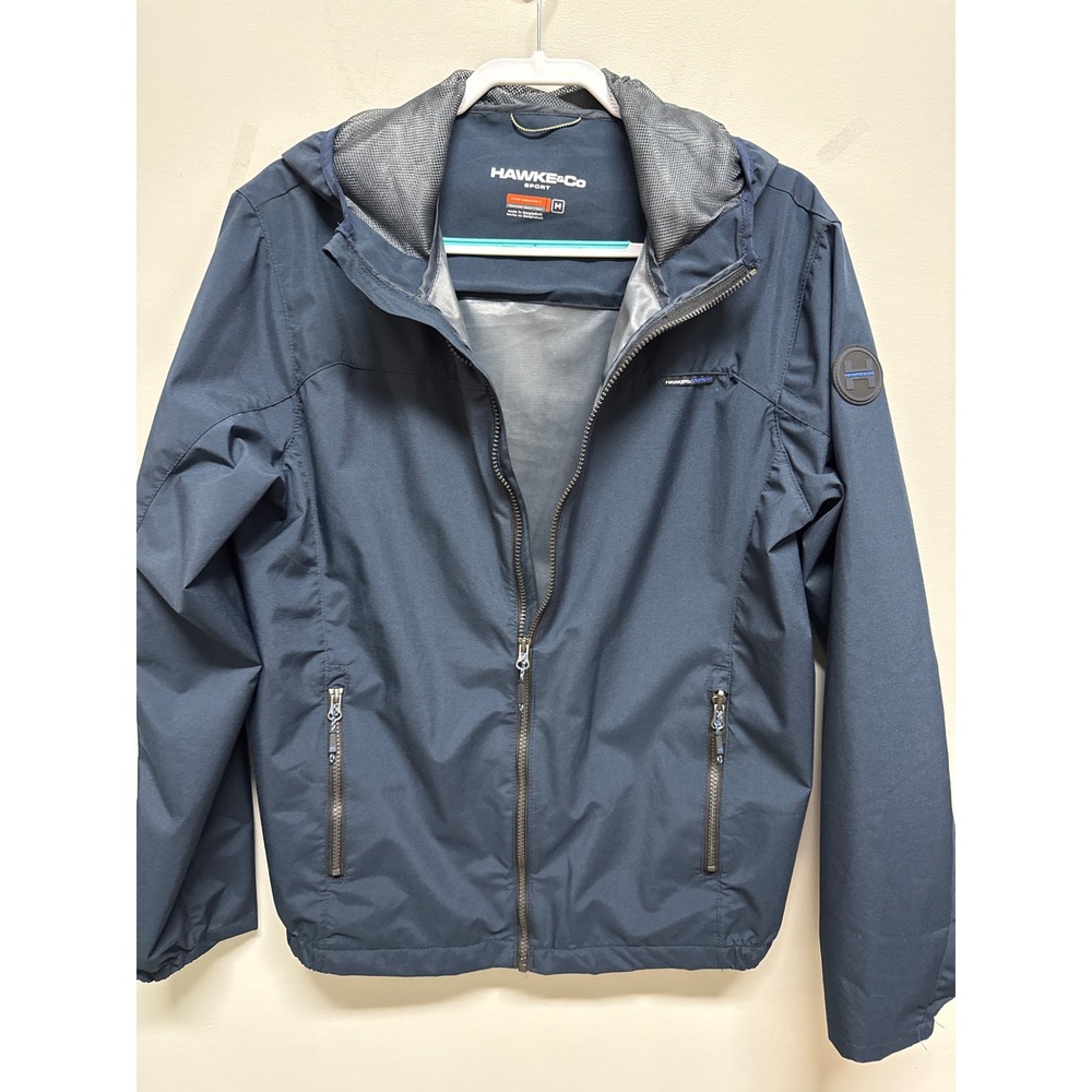 Hawke & Co (Navy) Performance Windbreaker Jacket Mens Medium HJP2423